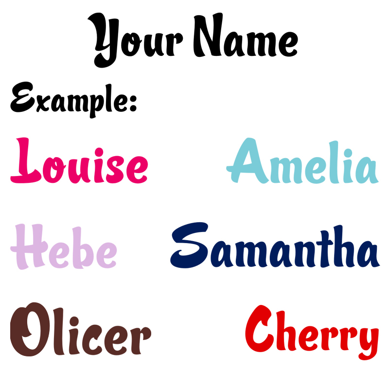 Baby Nursery Wall Stickers - Personalized Name Vinyl Decal Wall Sticker