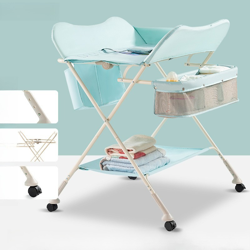 Baby Nursery Basket - 3-in-1 Adjustable Baby Care Station with