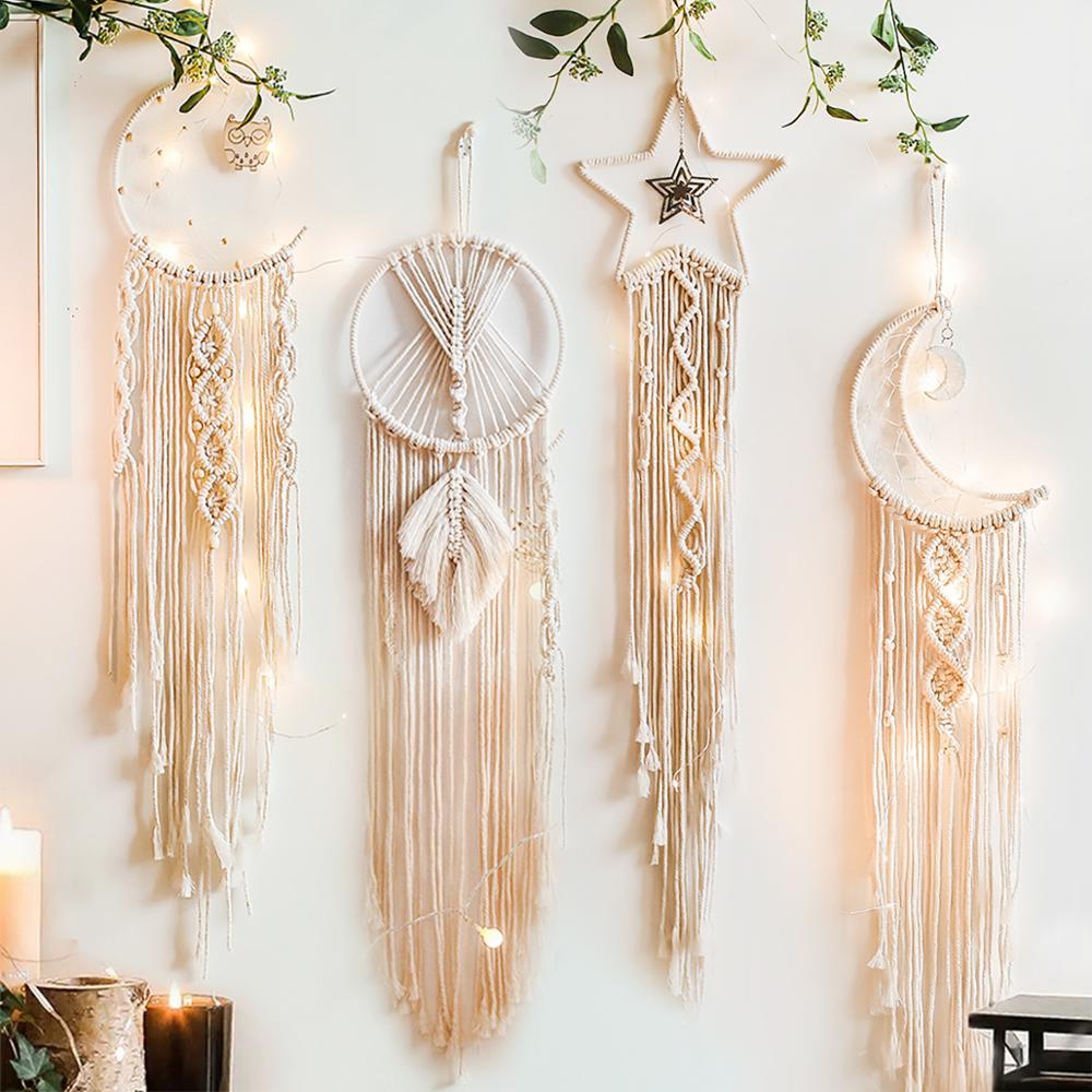 Baby Nursery Modern - Macrame Dream Catcher Boho Home Decor