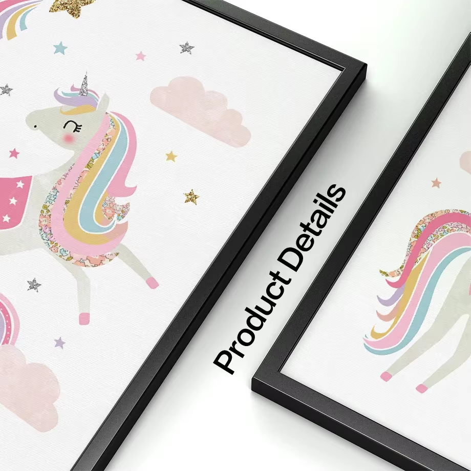 Pink Unicorn Rabbit Rainbow Cl - Baby Unicorn Nursery 评论和价格