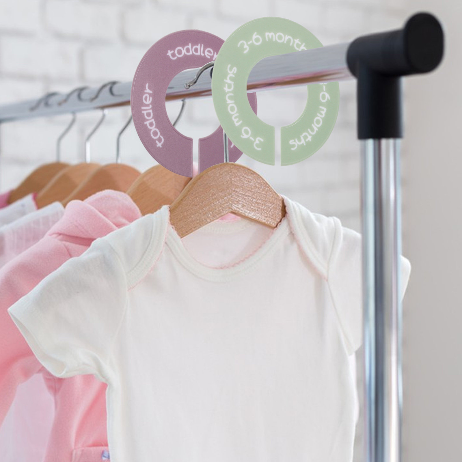 8Pcs Baby Closet Dividers Infa - Baby Nursery Wardrobe 评论和价格