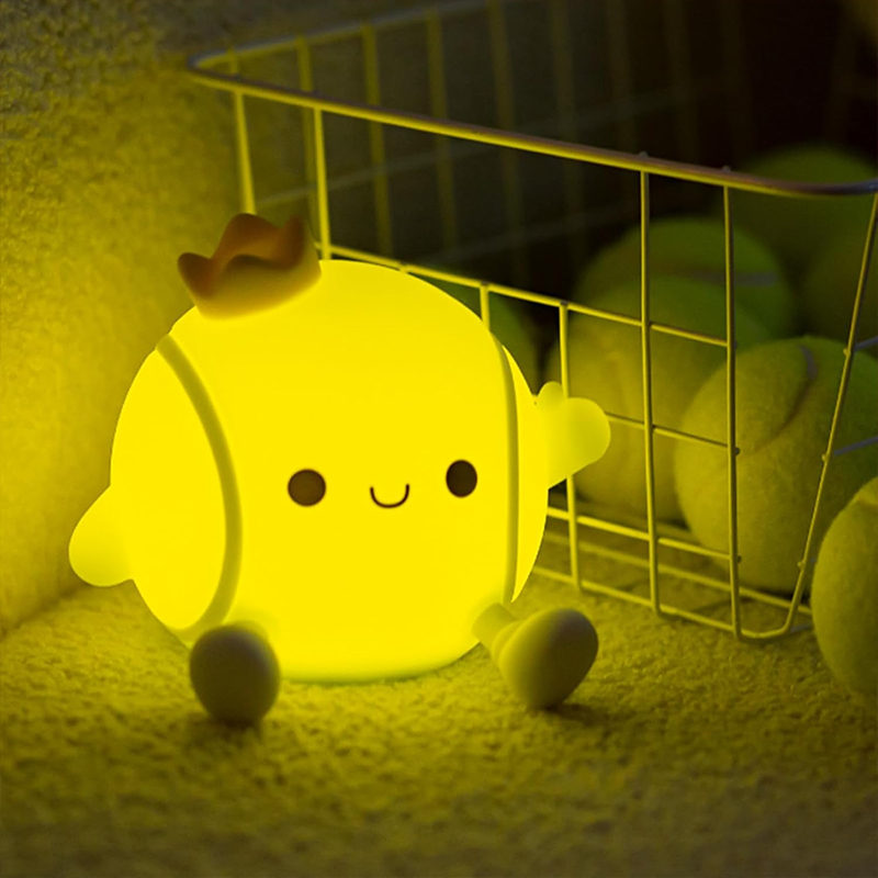 Cute Tennis Night Light Silico - Baby Nursery Equipment 评论和价格