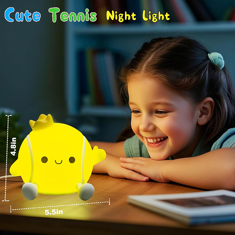 Cute Tennis Night Light Silico - Baby Nursery Equipment 评论和价格