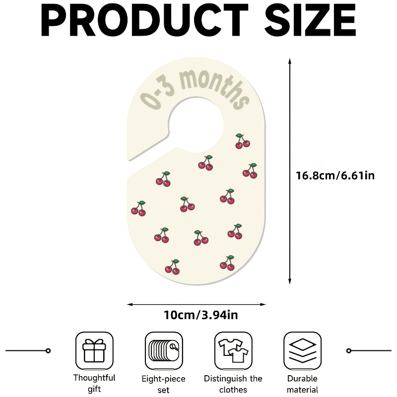 8pcs Baby Closet Dividers Nurs - Baby Nursery Wardrobe 评论和价格