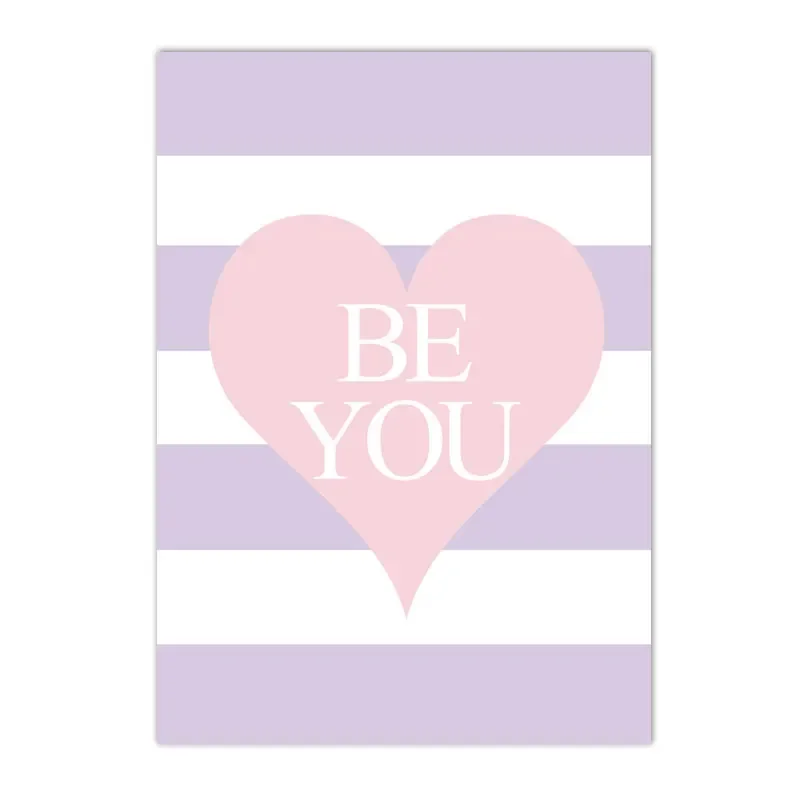 Pink Unicorn Rainbow Love Hear - Baby Unicorn Nursery 评论和价格
