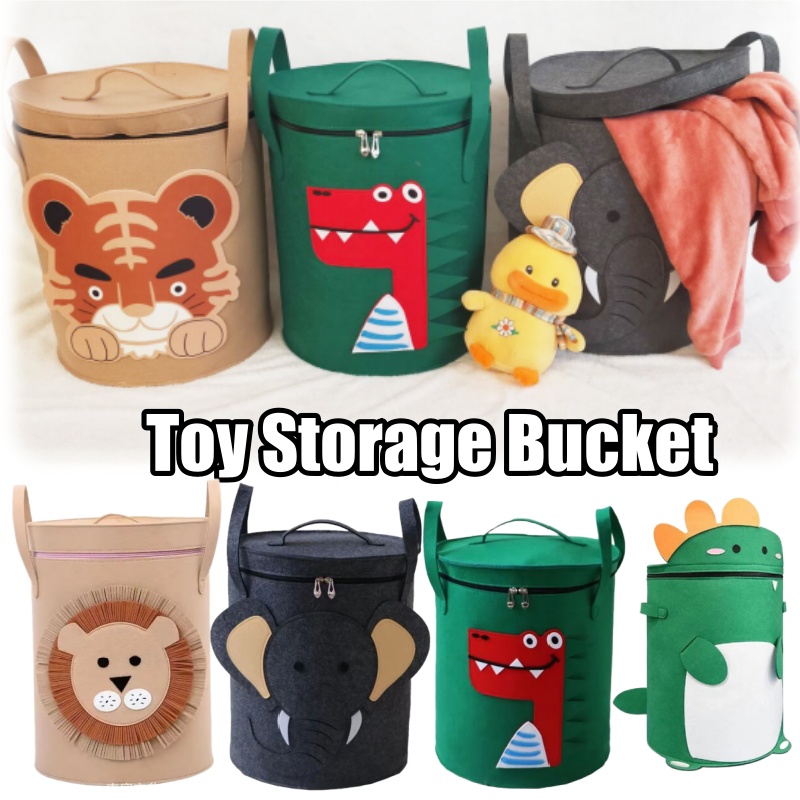 Cartoon Animal Storage Baskets - Baby Nursery Basket 评论和价格