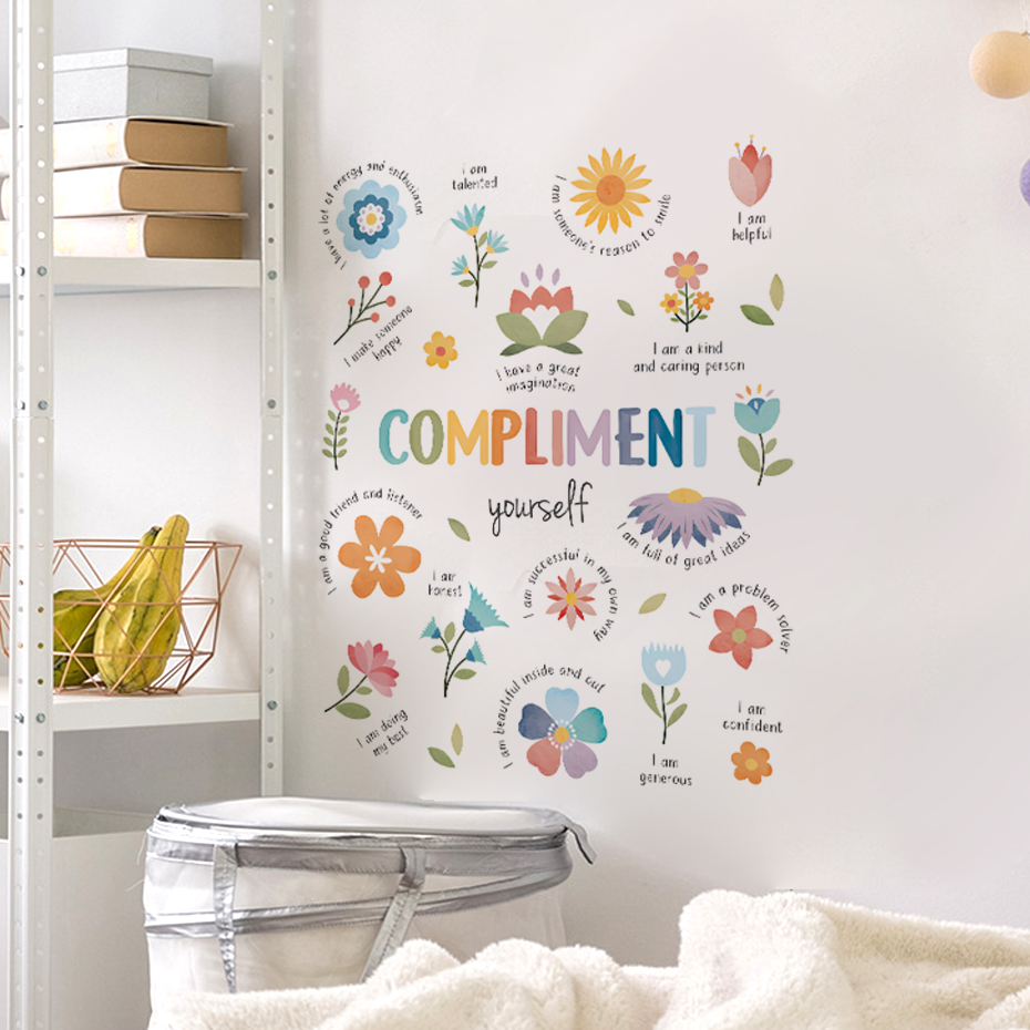 English colorful inspirational - Baby Nursery Quotes Wall Art 评论和价格
