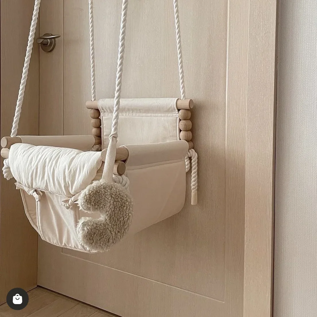 Baby Indoor Hanging Swing Infa - Baby Nursery Basket 评论和价格