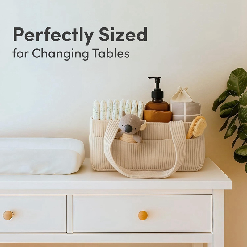 Baby Diaper Organizer for Chan - Baby Nursery Basket 评论和价格