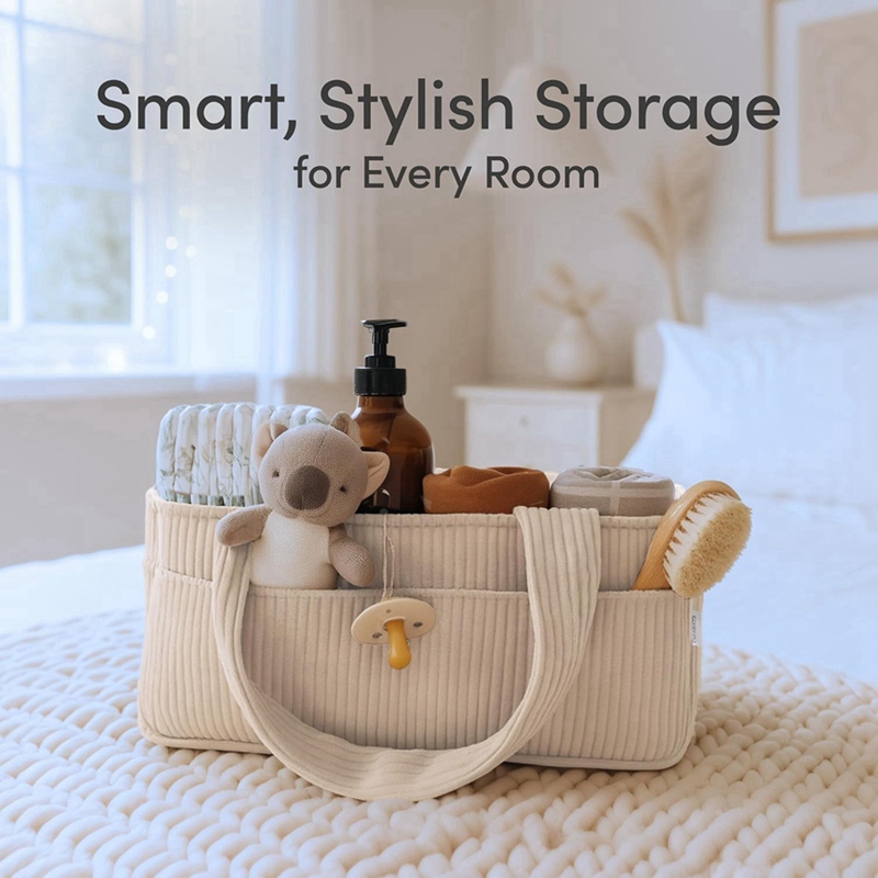 Baby Diaper Organizer for Chan - Baby Nursery Basket 评论和价格