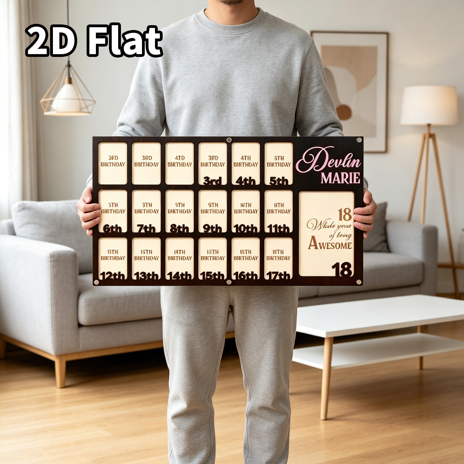 1Pc Custom Grade Photo Frame W - Baby Nursery Baby 评论和价格