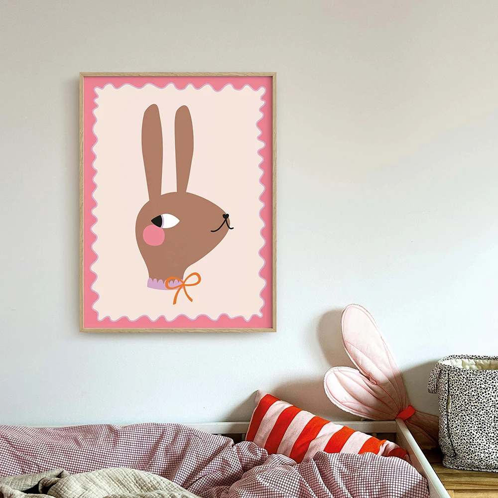 1pc frameless  Funny Animals B - Baby Unicorn Nursery 评论和价格