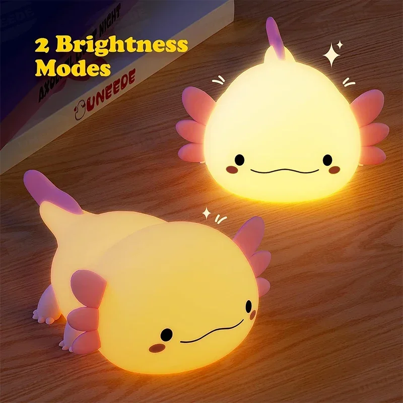 Cute Axolotl Night Light Silic - Baby Nursery Equipment 评论和价格
