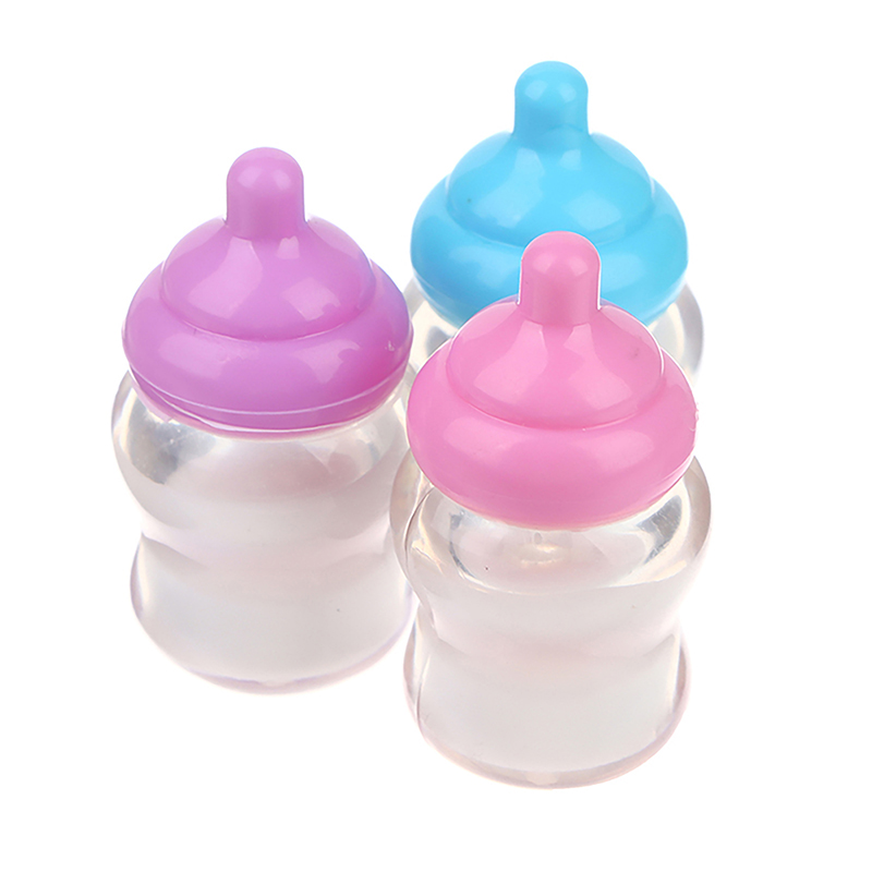●3PCS Dollhouse Baby Bottle Ac - Baby Nursery Dolls 评论和价格
