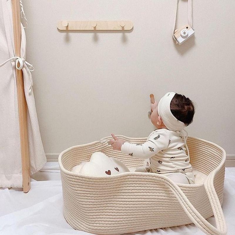 J15U Portable Baby Moses Baske - Baby Nursery Basket 评论和价格