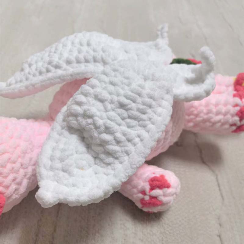 Handmade Crochet Dragon Plush  - Baby Nursery Dolls 评论和价格
