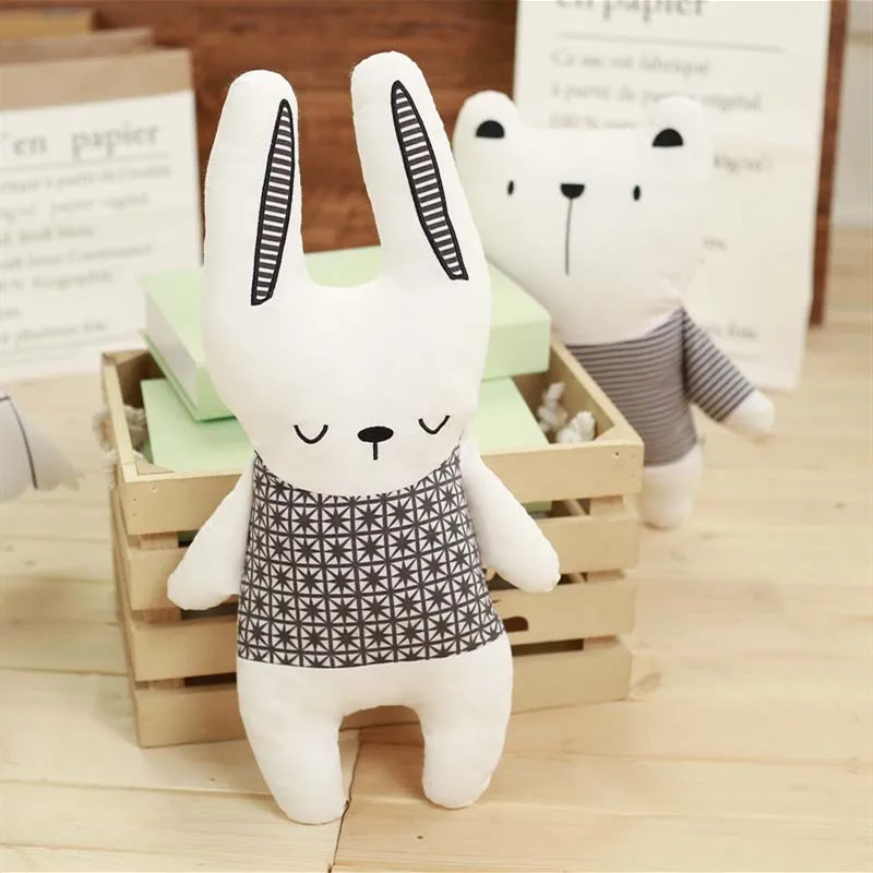 Cotton Stuffed Doll Rabbit Bea - Baby Unicorn Nursery 评论和价格