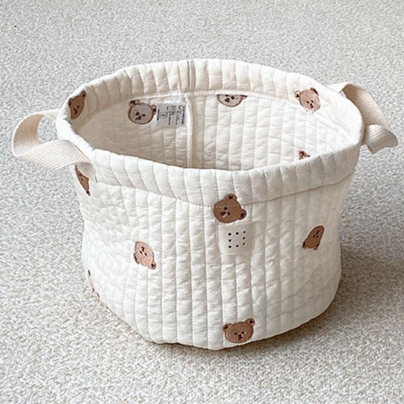 Cute Bear Embroidery Diaper Ba - Baby Nursery Wardrobe 评论和价格