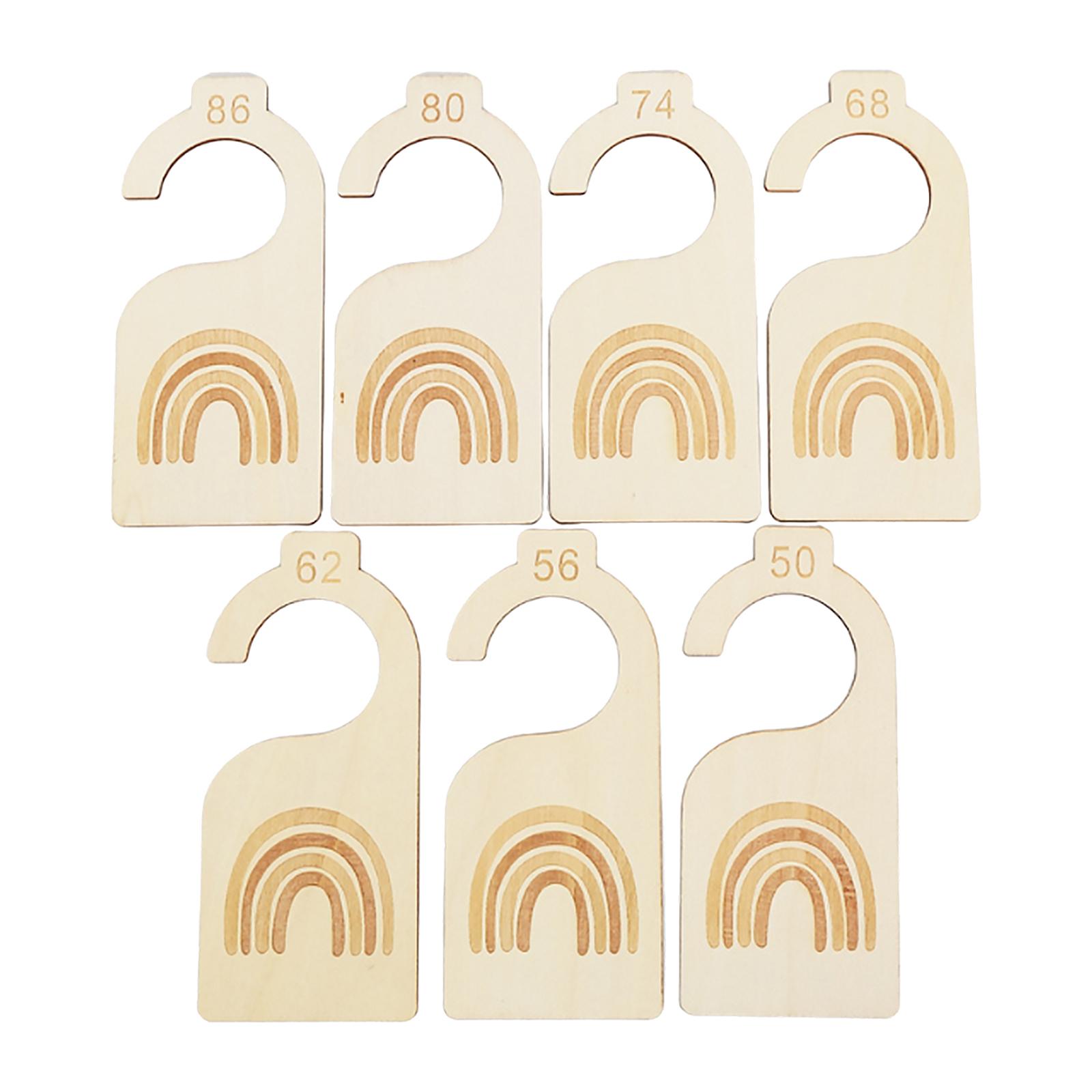 7x Nursery Hanger Organizers N - Baby Nursery Wardrobe 评论和价格