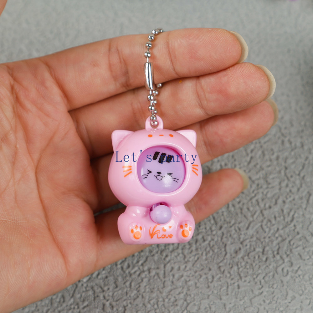 10Pcs Cartoon Mini Cat Face Ch - Baby Nursery Dolls 评论和价格