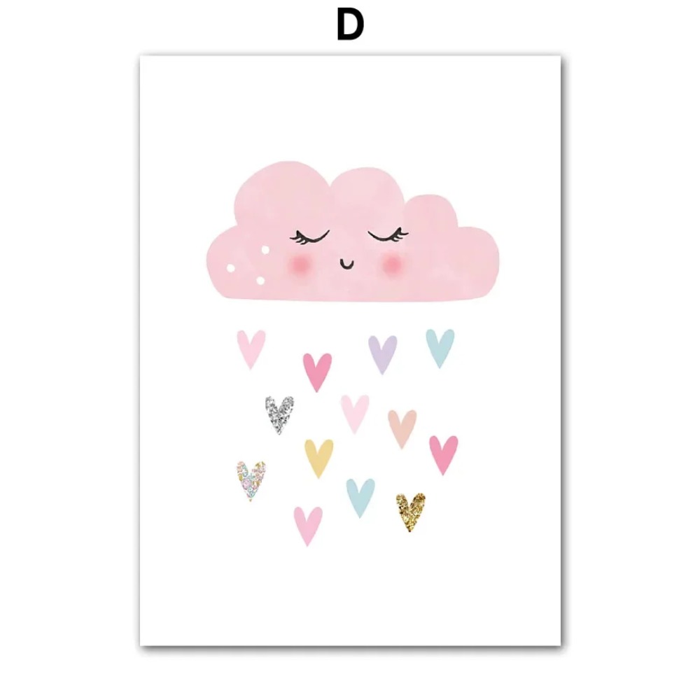 Pink Unicorn Rabbit Rainbow Cl - Baby Unicorn Nursery 评论和价格