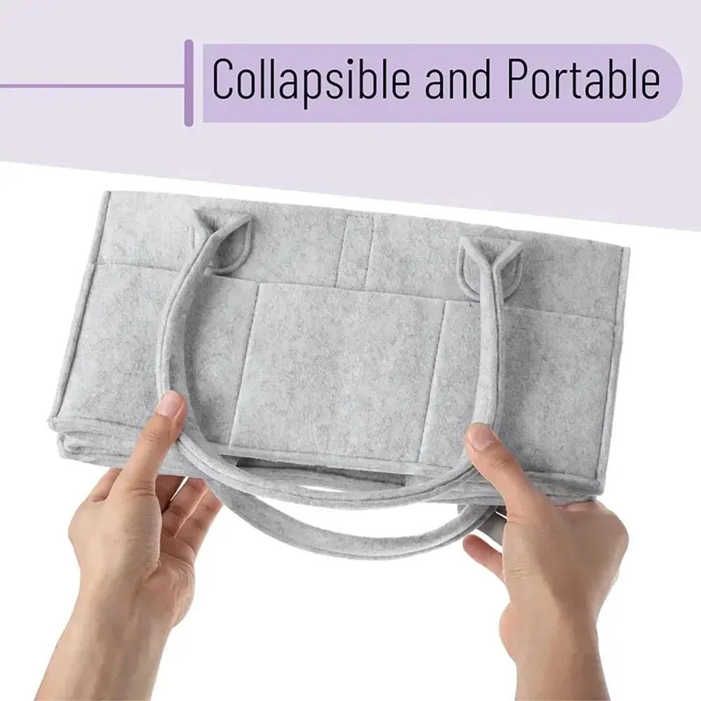 Portable Mommy Bag Fashionable - Baby Nursery Handles 评论和价格