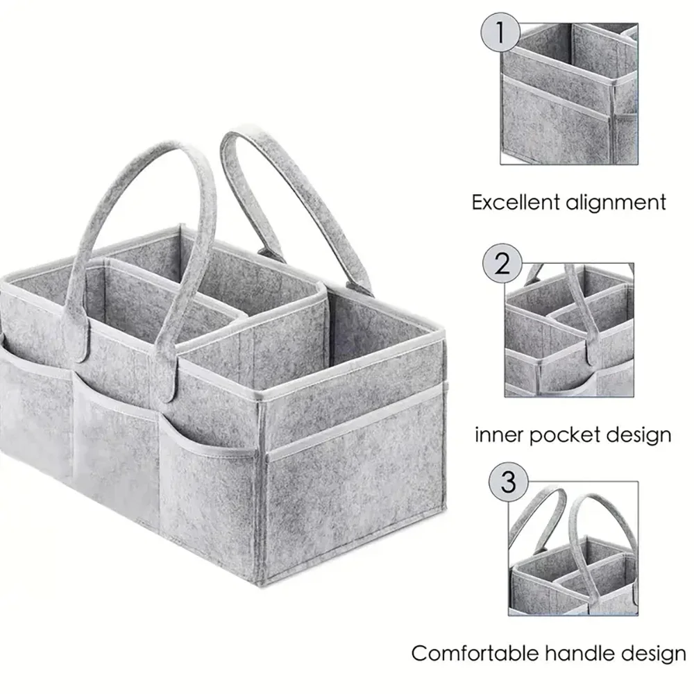 Portable Mommy Bag Fashionable - Baby Nursery Handles 评论和价格