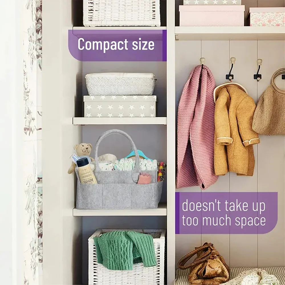 Portable Mommy Bag Fashionable - Baby Nursery Handles 评论和价格