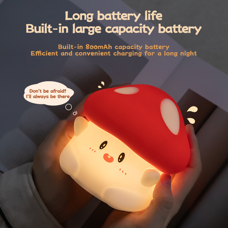 Mushroom Night Light LED Recha - Baby Nursery Equipment 评论和价格