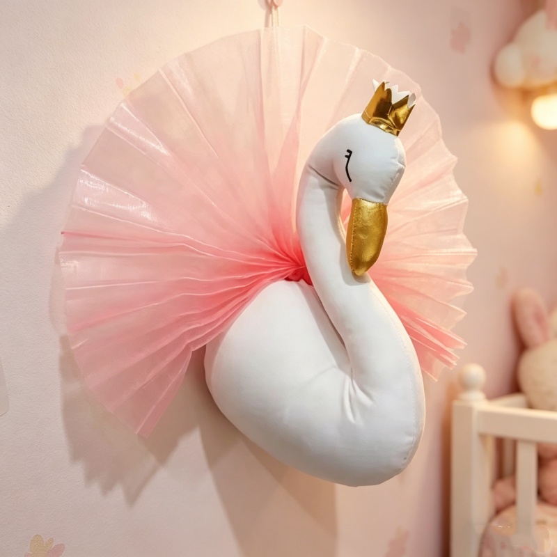 Soft Stuffed Animal Wall Decor - Baby Unicorn Nursery 评论和价格