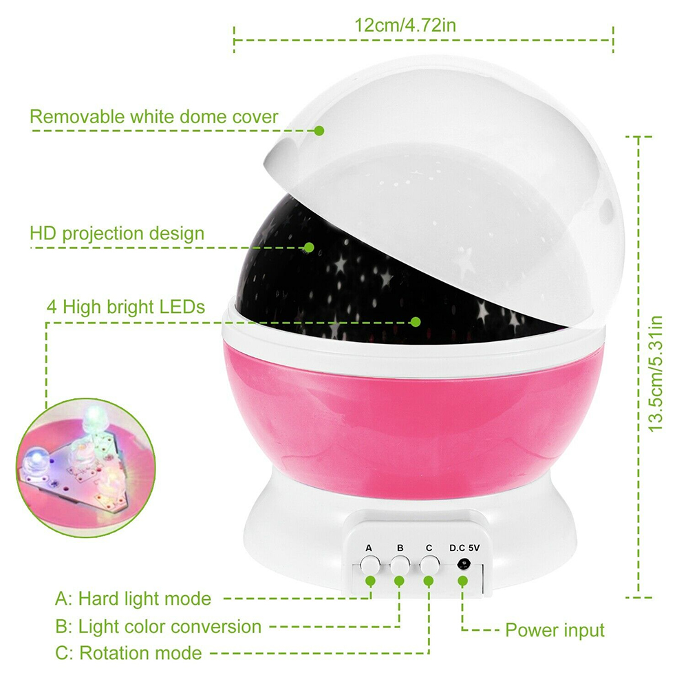 Night Lamp Projector Starry Sk - Baby Nursery Equipment 评论和价格