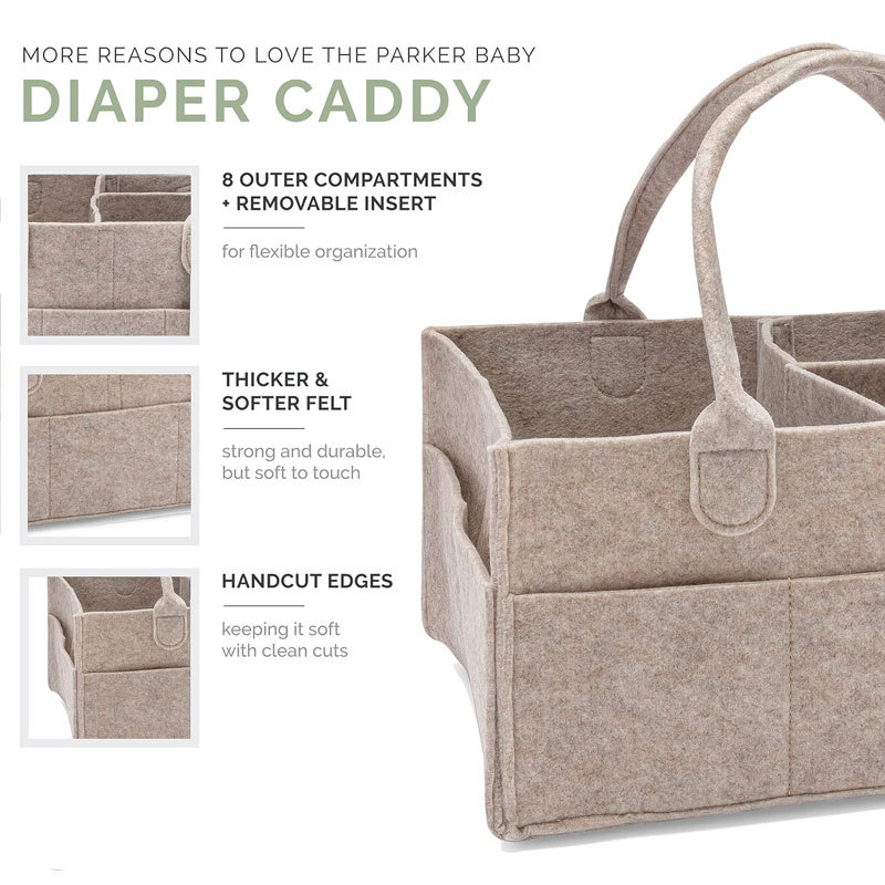 Diaper Caddy - Nursery Storage - Baby Nursery Basket 评论和价格