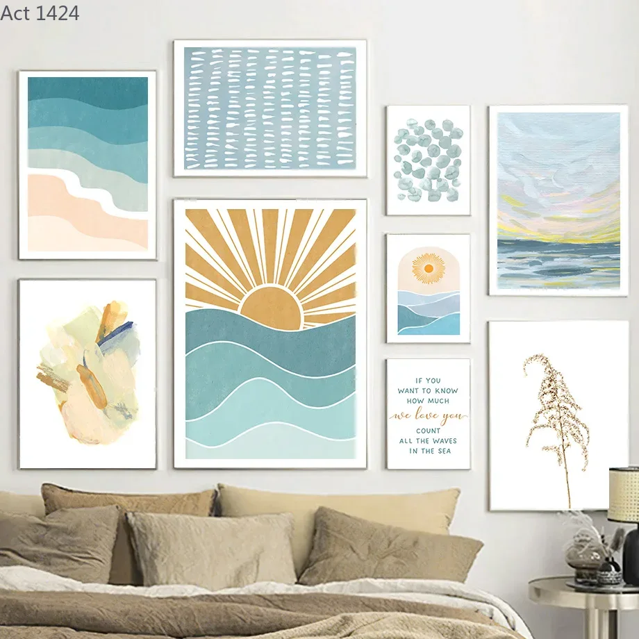 Sunrise Sunset Beach Ocean Quo - Baby Nursery Quotes Wall Art 评论和价格