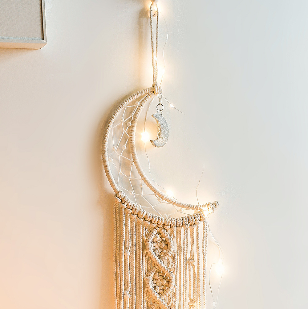 Macrame Dream Catcher Boho Hom - Baby Nursery Modern 评论和价格