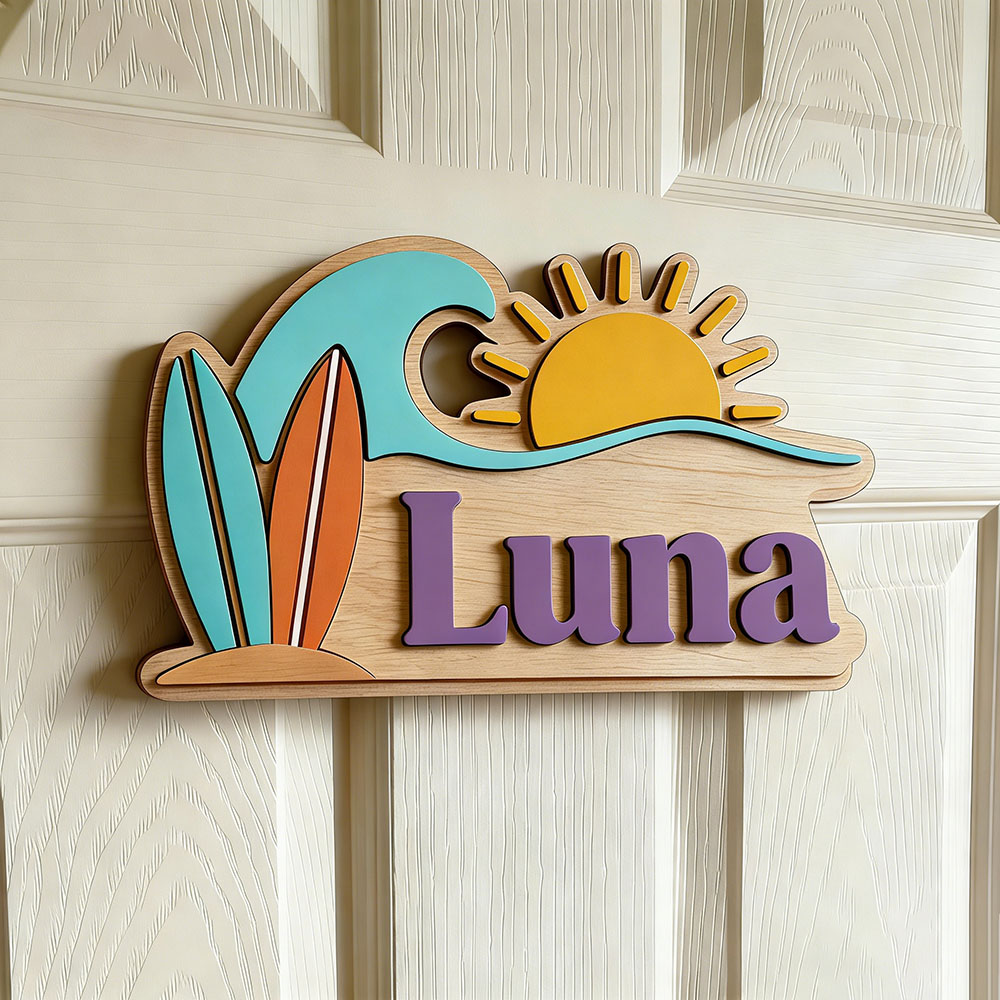 Custom Beach Wave Surfboard Su - Baby Nursery Baby 评论和价格
