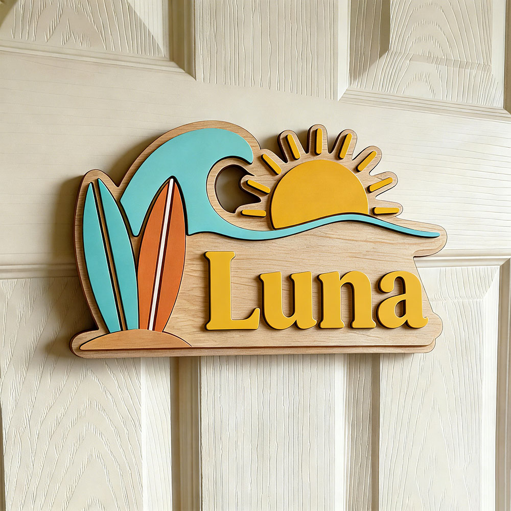 Custom Beach Wave Surfboard Su - Baby Nursery Baby 评论和价格