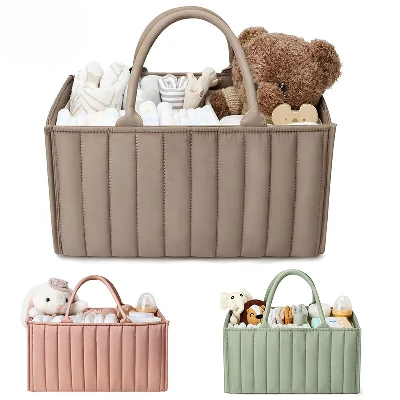 Baby Diaper Caddy Nursery Stor - Baby Nursery Basket 评论和价格