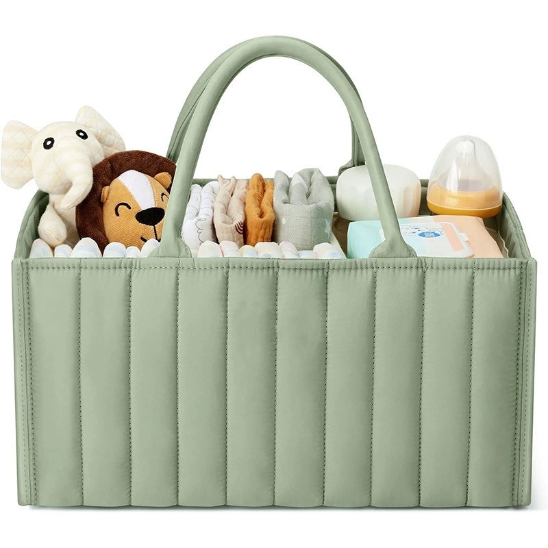 Baby Diaper Caddy Nursery Stor - Baby Nursery Basket 评论和价格