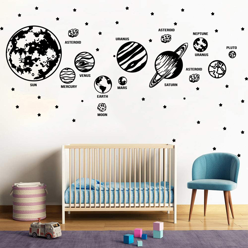Large Planets Solar System Spa - Baby Nursery Modern 评论和价格