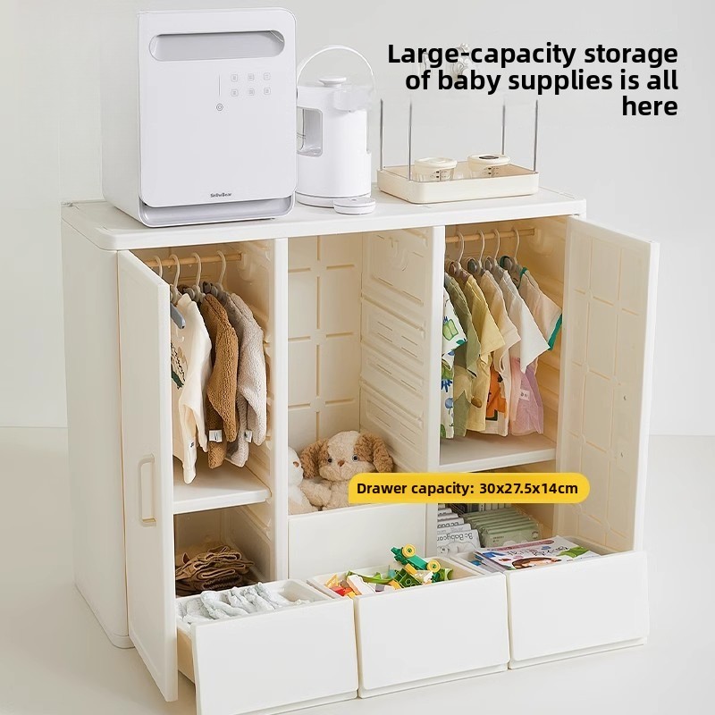 Large Baby Storage Cabinet, To - Baby Nursery Wardrobe 评论和价格