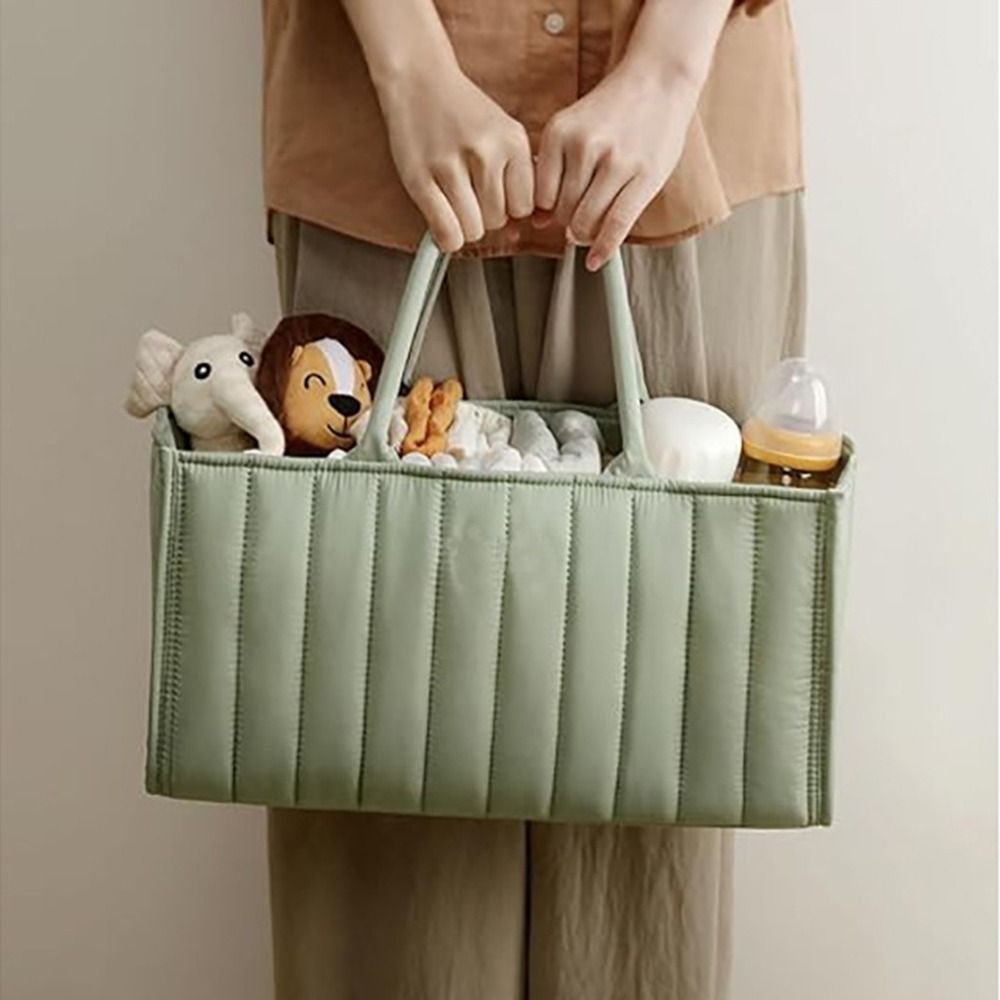Large Capacity Baby Diaper Sto - Baby Nursery Handles 评论和价格