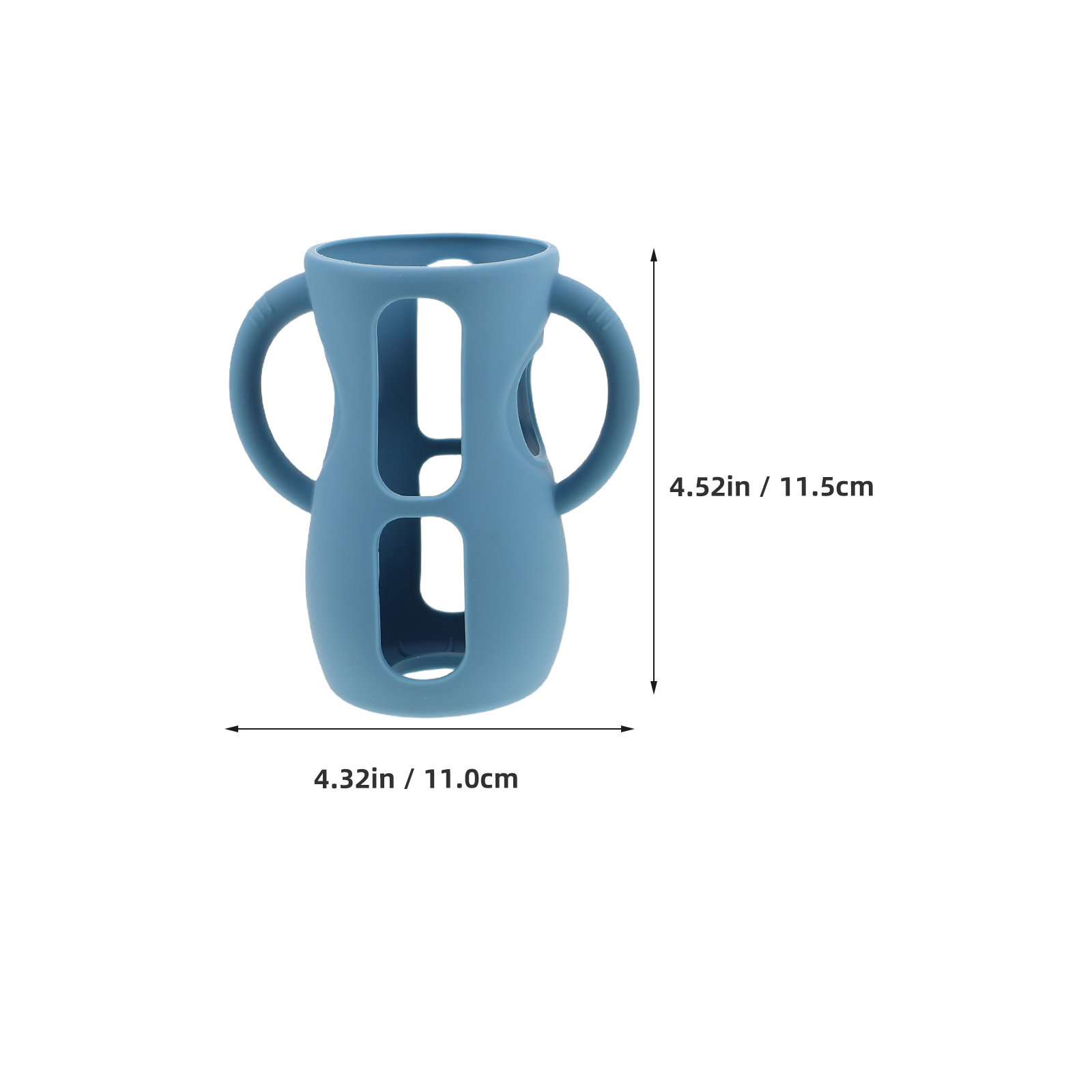 2Pcs Silicone Feeding Bottle S - Baby Nursery Handles 评论和价格