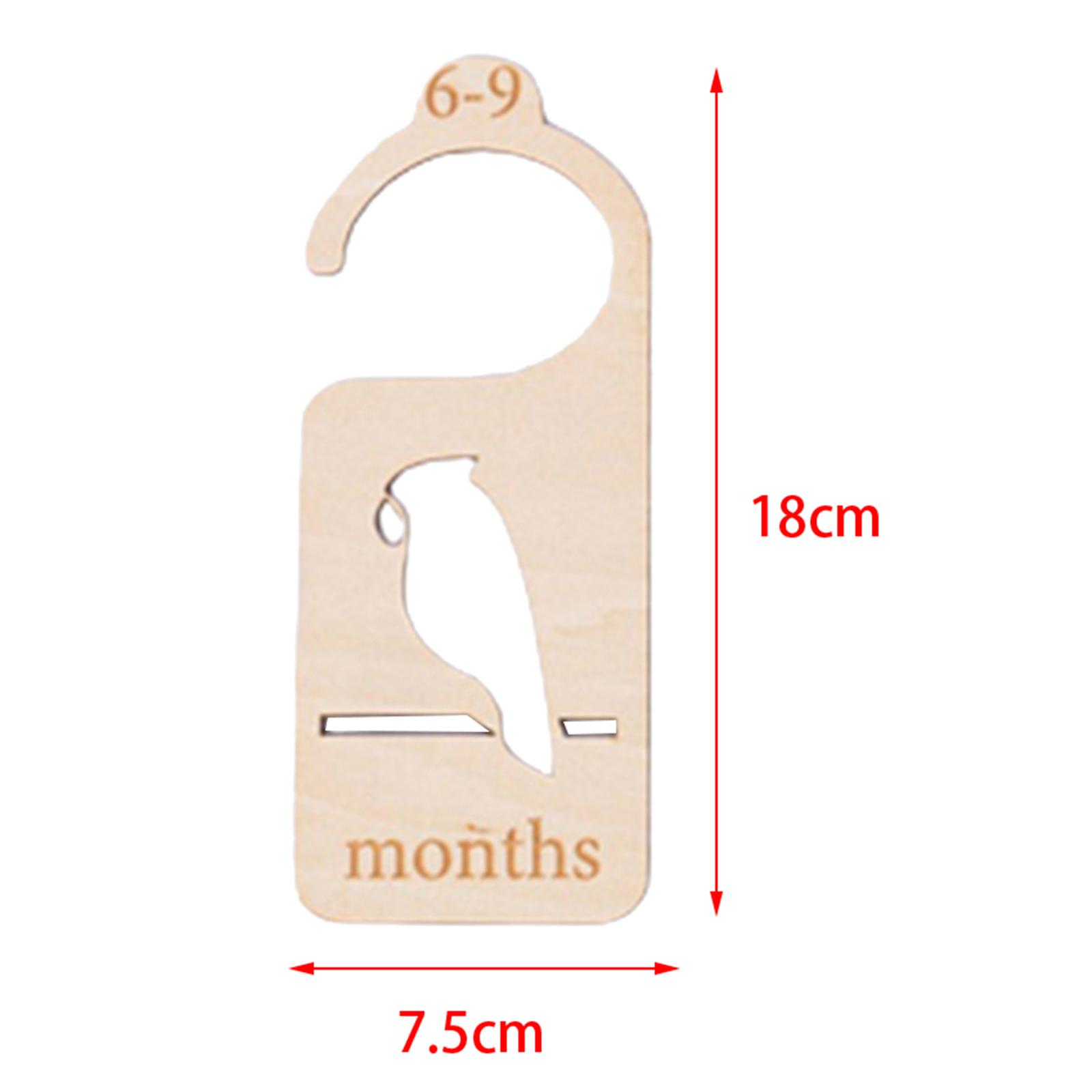 4x 8x Wooden Baby Closet Divid - Baby Nursery Wardrobe 评论和价格