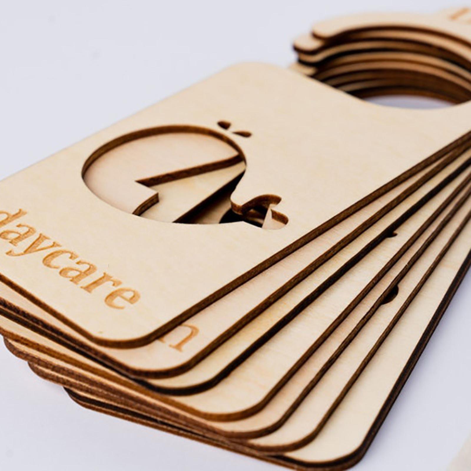 4x 8x Wooden Baby Closet Divid - Baby Nursery Wardrobe 评论和价格